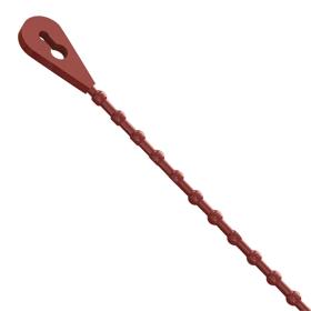 Essentra Beaded Cable Tie 323.9 mm 92.1 mm PP Red [BT-12-10-RD]; 10150047