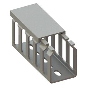 Essentra Cable Duct Screw 50.8 mm 2.0 m PVC Grey [SRWD-2020]; 10174302