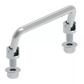 Essentra Pull Handle 100.0 mm M10 Stainless Steel Silver [5844044100E]; 20077525