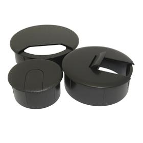 Essentra Desk Grommet 80.0 mm 96.0 mm ABS Brown [464249]; 10379622