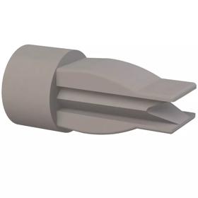 Essentra Sheet Metal Nut 6.9 x 7.4 mm 0.5 mm 3.6 mm #8;#10 Nylon 6/6 [60SPG00003]; 10307779