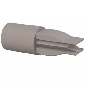 Essentra Sheet Metal Nut 6.9 x 7.4 mm 0.5 mm 3.6 mm #8;#10 Nylon 6/6 [60SPG00006]; 10307809