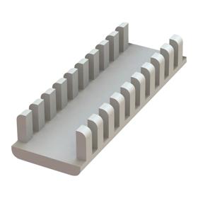 Essentra Grommet Strip 1.3 mm 2.2 mm 3.9 mm Nylon 6/6 Natural [MGS-2-01]; 10160671