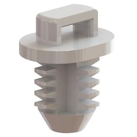 Essentra Cable Tie Holder Fir Tree 5.0 mm PA Natural [NM23PM25]; 10314609