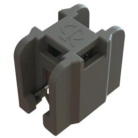 Essentra Cable Tie Holder Edge Mount 4.8 mm PA;Stainless Steel Black [FTH-31-UVB]; 10009444