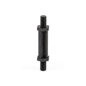 Essentra Male To Male Standoff Hexagonal 6.0 mm M4 25.0 mm PA [313400859902]; 10629536
