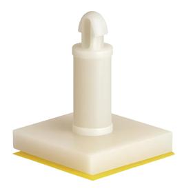 Essentra Adhesive Base Spacer 12.7 mm 4.8 mm Nylon 6/6 UL94 V-2 [CBABS405A]; 10150436