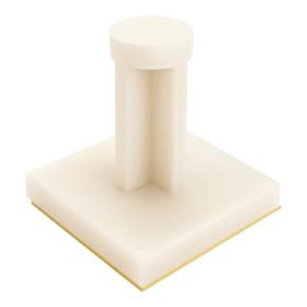 Essentra Adhesive Base Spacer 17.8 mm 10.0 mm Nylon 6/6 UL94 V-2 [PSB-10M-01A2-RT]; 10022016