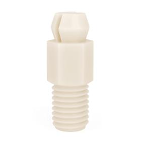 Essentra Screw & Lock Support M4 19.1 mm PA Natural [HMSP-M4-12-01]; 10010198