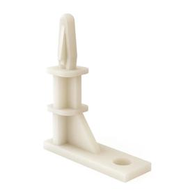 Essentra Screw & Lock Support 7.6 mm UL94 V-2 Nylon 6/6 Natural [LCBS-L-5-01]; 10159873