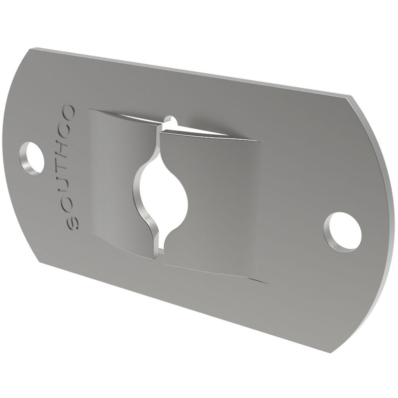 SOUTHCO Fast Lead Receptacle, Medium Size, Flat, Weld, Stainless Steel, Passivated [12-11016-11]