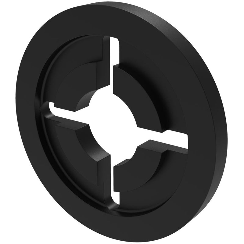 SOUTHCO Fast Lead Receptacle, Medium Size, Nylon, Black [17-10054-42]