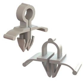 Essentra Split Plug In Cable Clamp 15.9 mm 29.9 mm 5.1 mm Nylon 6/6 [SRC-10-01]; 10173459