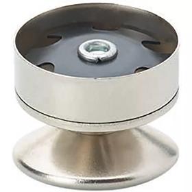 Essentra Round Push-In Glide Natural Steel [551629]; 10303092
