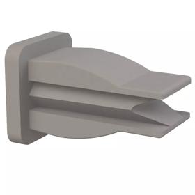 Essentra Sheet Metal Nut 0.270 x 0.290 in 0.020 in 0.140 in #8;#10 Nylon 6/6 [60SGC00002]; 10307175