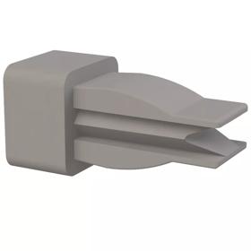 Essentra Sheet Metal Nut 0.270 x 0.290 in 0.020 in 0.140 in #8;#10 Nylon 6/6 [60SGC00004]; 10307199