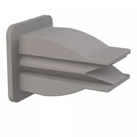 Essentra Sheet Metal Nut 0.309 x 0.315 in 0.020 in 0.140 in #8;#10 Nylon 6/6 [60SGC00005]; 10307205