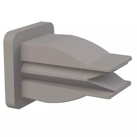 Essentra Sheet Metal Nut 0.309 x 0.315 in 0.020 in 0.140 in #8;#10 Nylon 6/6 [60SGC00006]; 10307212