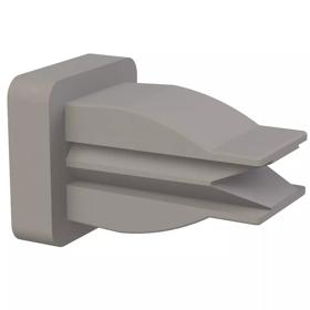 Essentra Sheet Metal Nut 0.309 x 0.315 in 0.020 in 0.140 in #8;#10 Nylon 6/6 [60SGC00007]; 10307229