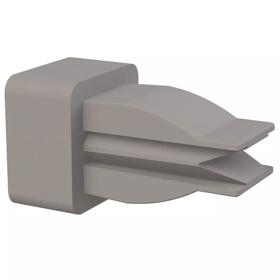 Essentra Sheet Metal Nut 0.309 x 0.315 in 0.020 in 0.140 in #8;#10 Nylon 6/6 [60SGC00008]; 10307236