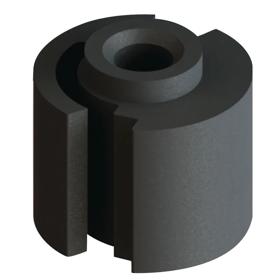 Essentra Sheet Edge Insert M3 1.27 mm 2.3 mm Nylon 6/6 Black [SEI-3]; 10320709