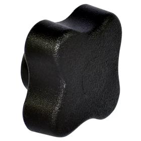 Essentra Handwheel M8 50.0 mm Phenolic Black [460558]; 10246436