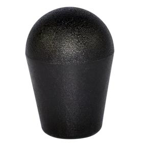 Essentra Tapered Knob 1.380 in M10;M12 PP Black [KN6X-8X-S3-----]; 10558461