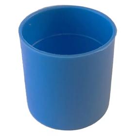 Essentra Non-Threaded End Caps 17.4 mm 22.2 mm LDPE Blue [A11/16A]; 10310885