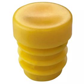 Essentra Round Tube Insert Yellow LDPE [468550]; 10265765