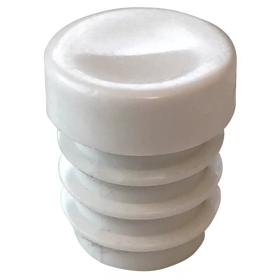 Essentra Round Tube Insert White LDPE [464527]; 10256176