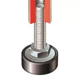 Essentra Adjustable Feet 30.0 mm M10 Black [465349]; 10257043