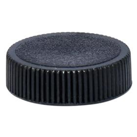 Essentra Knurled Knob 1.000 in M6 Acetal Black [KSM6----N6--5--]; 10559048
