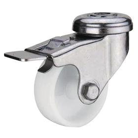 Essentra Caster 60.0 mm 60.0 kg Bolt Hole White [491002]; 10269107