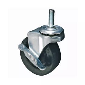 Essentra Threaded Stem Castor 80.0 mm 100.0 kg White [497967]; 10283714