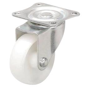 Essentra Caster 80.0 mm 60.0 kg Screw Mount White [491015]; 10269237