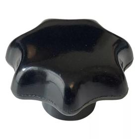 Essentra Handwheel 32.0 mm Female M6 Phenolic Black [535015059999]; 10400807