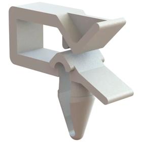 Essentra Cable Grommet Push-in 4.8 mm 10.0 mm PA [WS-SE2-2-19]; 10037508
