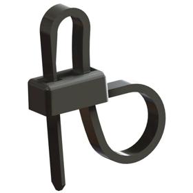 Essentra Cable Tie 4.8 mm 200.0 mm 47.0 mm PA Black [WIT-DH-1BK]; 10178225