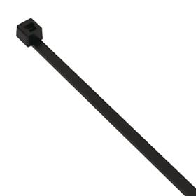 Essentra Cable Tie 19.1 mm 114.7 mm 2.5 mm 8.0 kg Nylon Black [WIT-18R-UVB-C]; 10113899