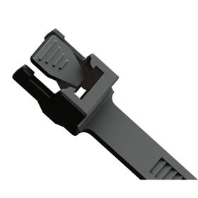 Essentra Cable Tie 7.6 mm 206.0 mm 48.0 mm Nylon 6/6 Black [WIT-RT-1-UVB-M]; 10113882