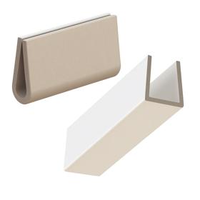 Essentra Grommet Strip 5.1 mm 6.4 mm 9.5 mm PS White [CH200X250-48]; 10152768