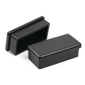 Essentra Push-In Glide Black LDPE [059402069903]; 10327388