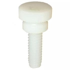Essentra Knurled Screw 5/16-18 1.500 in Nylon 6/6 Natural [0931218150T]; 10331125
