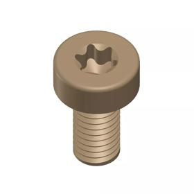 Essentra Screw Star Drive M3 8.0 mm PPS Light Brown [1440261]; 10344446