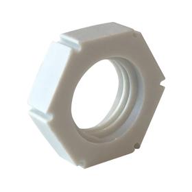 Essentra Locknut for PE M12 Nylon Grey [550913]; 10301296