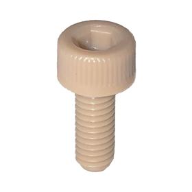 Essentra Screw Socket Head Hexagonal Drive M4 10.0 mm PEEK [194100970409]; 10360385