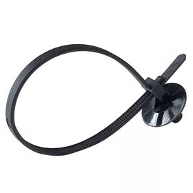 Essentra Cable Tie 160.7 mm 31.8 mm PA Black [WIT-30RCA-4UVB]; 10036938