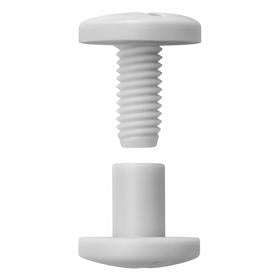 Essentra M/F Binding Screw M4 5.0 mm (L) 12.0 mm HDPE [0191020908VR]; 10179338