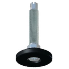 Essentra Heavy Duty Adjustable Feet 25.0 mm M10 45.0 mm Black [RD25M1045F]; 10165874