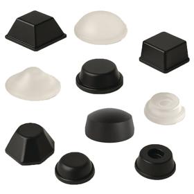 Essentra Adhesive Bumper 8.0 mm 2.2 mm Clear PU [462156]; 10252352